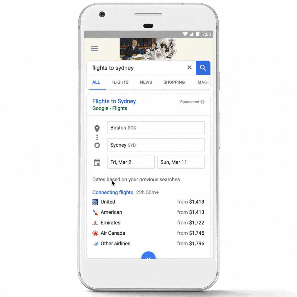 Google, Arama Sonuçlarına Otel Rezervasyonlarını Ekledi
