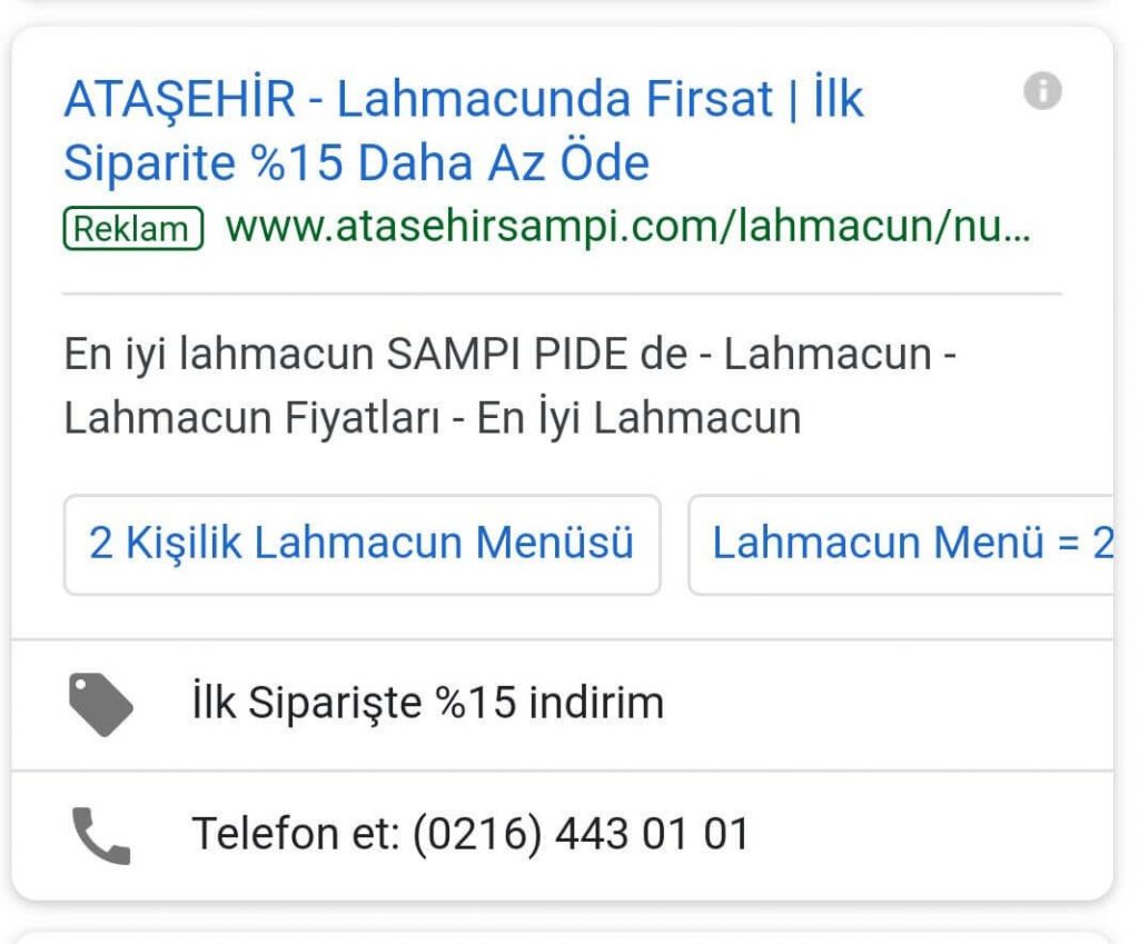 Google AdWords Reklam Uzantıları Yazı Dizisi 4: Telefon Uzantısı