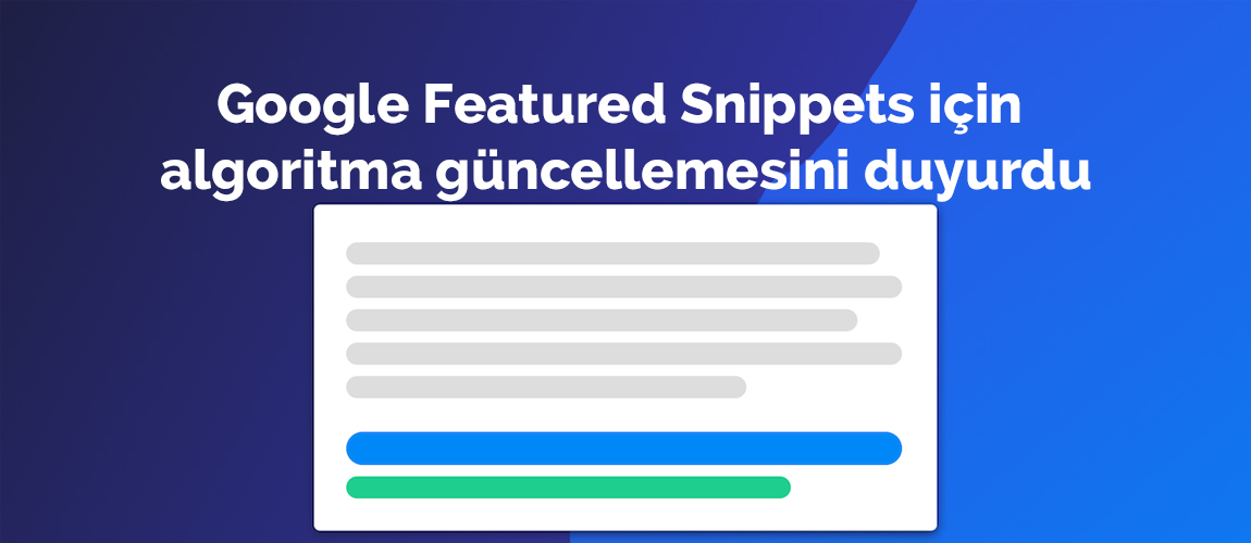 Google snippets. Google snippets