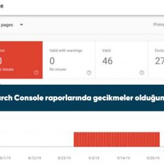 Google Search Console raporlarında gecikmeler olduğunu kabul etti