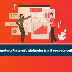 Görsel arama motoru Pinterest işletmeler için 5 yeni güncelleme yayınladı