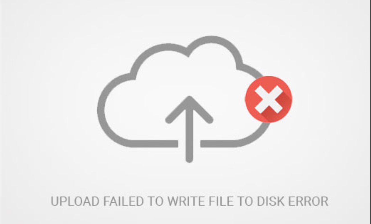 Upload. Uploading Error. Ошибка write failed. Failed uploading files.