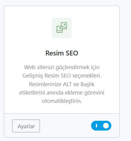 Rank Math görsel SEO