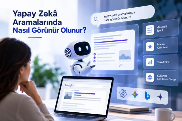 Yapay zeka aramalarında görünürlük - aramamotoru