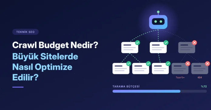Crawl Budget Nedir ve Büyük Sitelerde Nasıl Optimize Edilir?