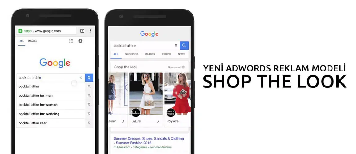 Yeni Adwords Reklam Modeli: Shop The Look