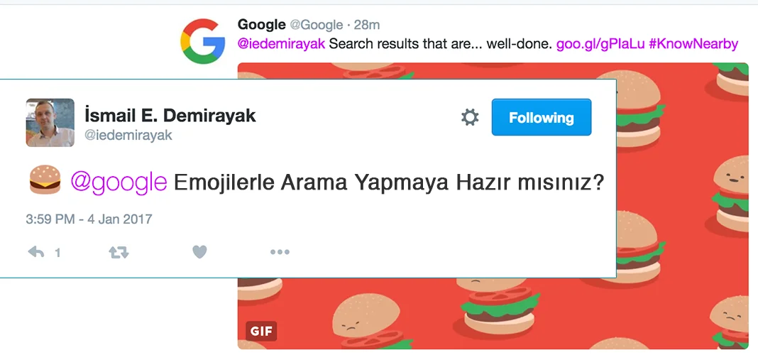 Emojilerle Arama Yapmaya Hazır mısınız