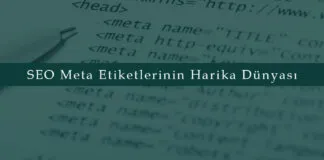 SEO Meta Etiketlerinin Harika Dünyası