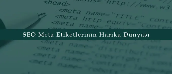 SEO Meta Etiketlerinin Harika Dünyası