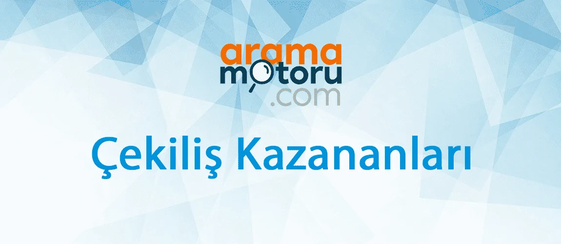 #Aramamotorucom Etkinliği Çekiliş Kazananları