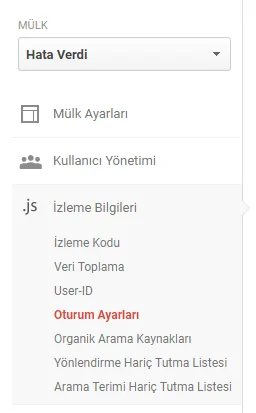 Google Analytics'te Oturum Zaman Aşımını Yönetme