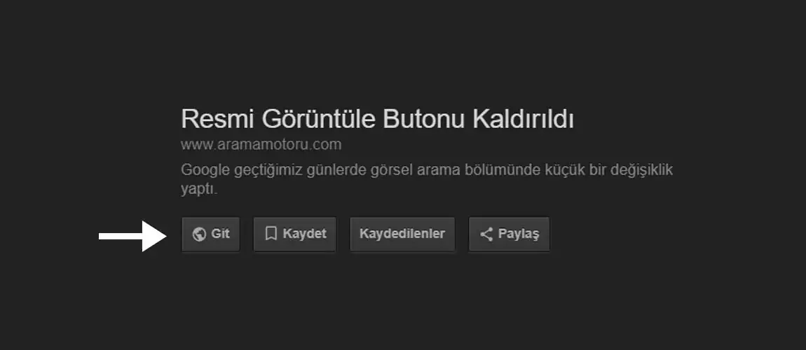 Resmi Görüntüle Butonunu Kaldırdı!