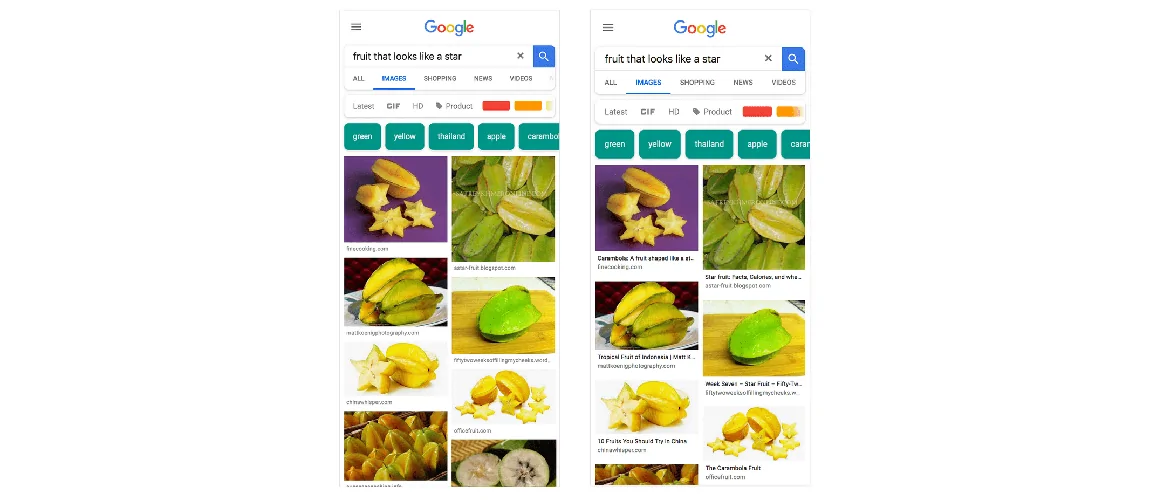 Google Görsel Arama Sonuçlarına Başlık Etiketleri Ekliyor