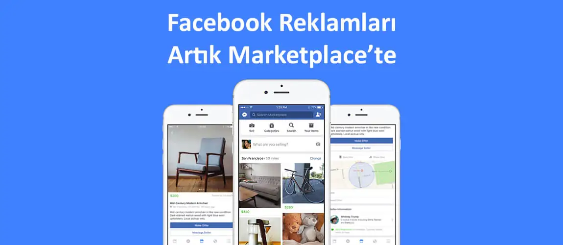 Facebook Reklamları Artık Marketplace'te