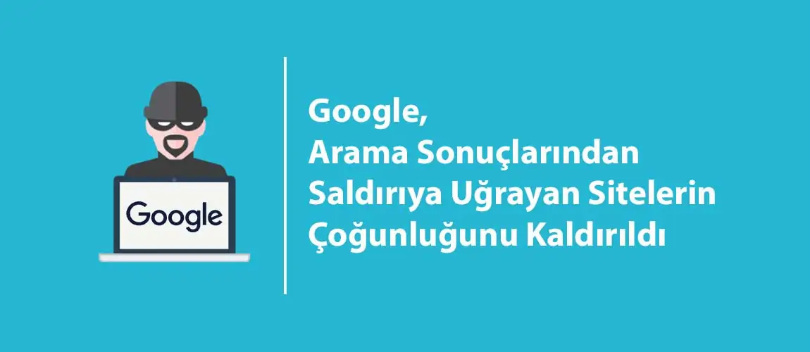 Google, Arama Sonuçlarından Saldırıya Uğrayan Sitelerin %80'ini Kaldırıldı