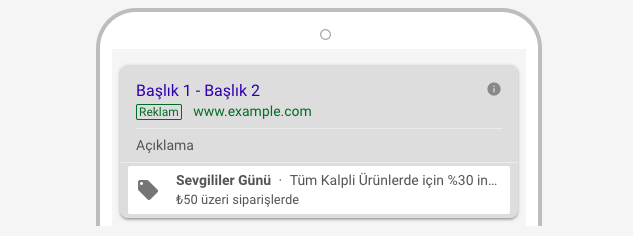 Google AdWords Reklam Uzantıları Yazı Dizisi 7: Promosyon Uzantısı