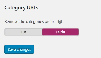 Yoast SEO Category URLs Ayarı