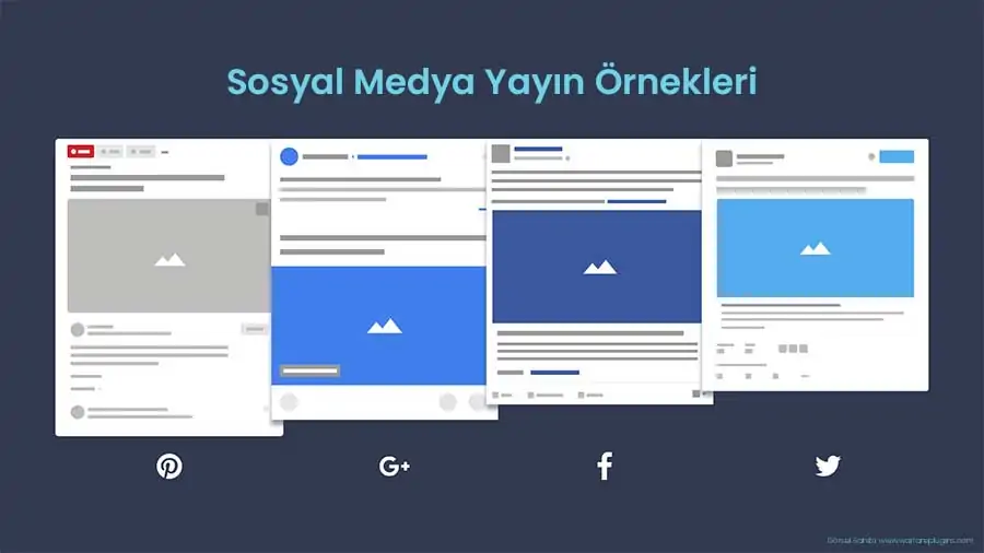 Sosyal Medya Yayın Örnekleri