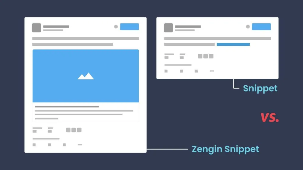 Twitter zengin snippet vs snippet