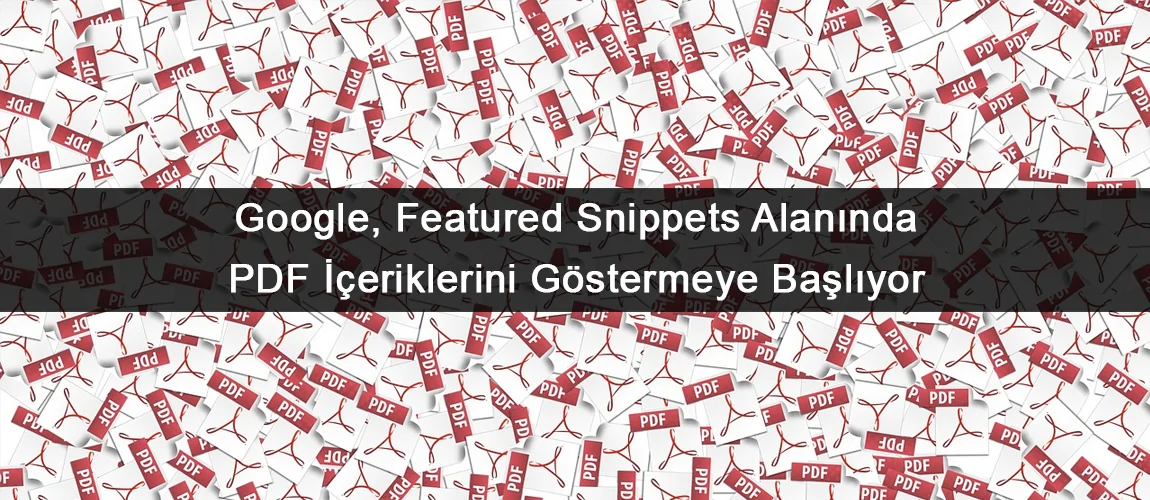 Featured Snippets PDF içerikleri