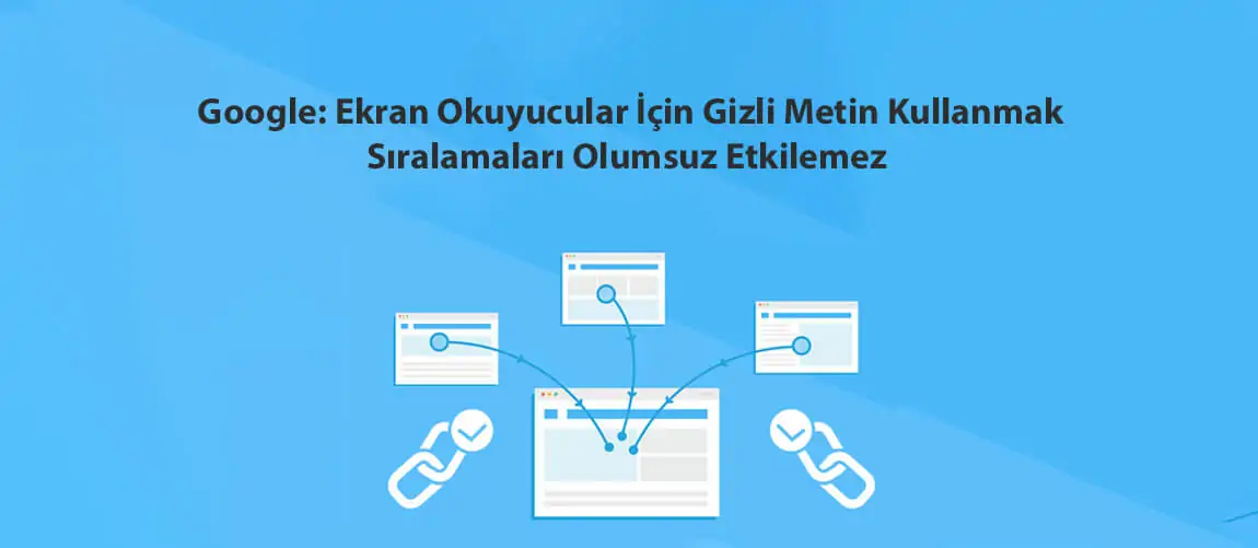 Google: Ekran Okuyucular İçin Gizli Metin Kullanmak Sıralamaları Olumsuz Etkilemez