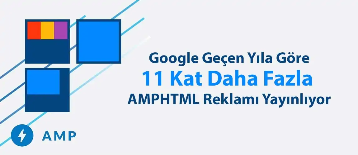Google Geçen Yıla Göre 11 Kat Daha Fazla AMPHTML Reklamı Yayınlıyor