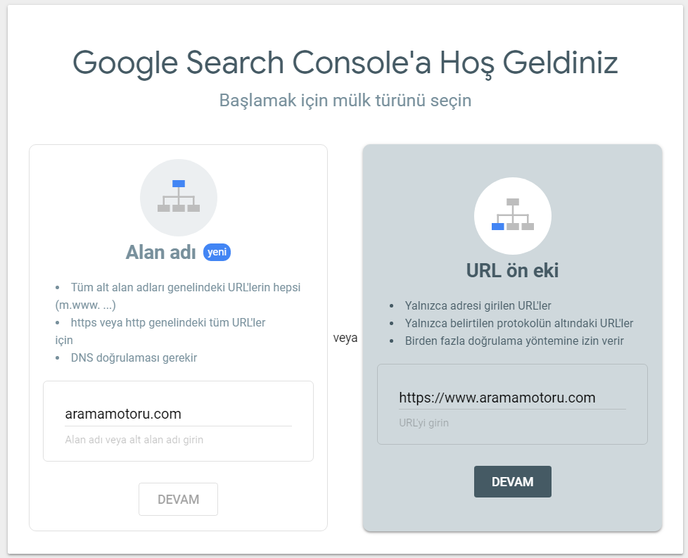 Search Console'da Artık Alan Adının Tüm Etki Alanları Görülebiliyor