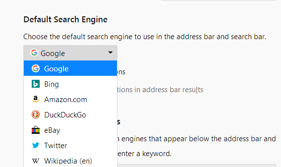 Firefox'ta Varsayılan Arama Motoru Nasıl Değiştirilir?