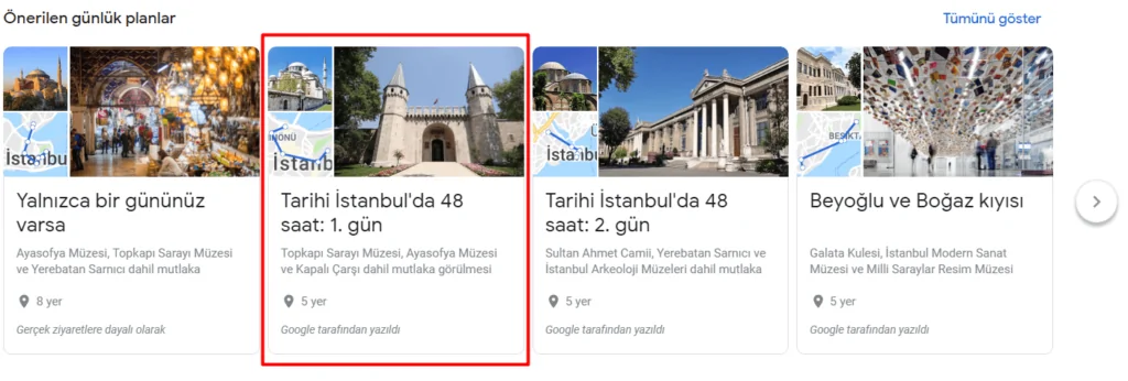 Google'dan Seyahat Sitelerini Bitirecek Hamle : Google Destination