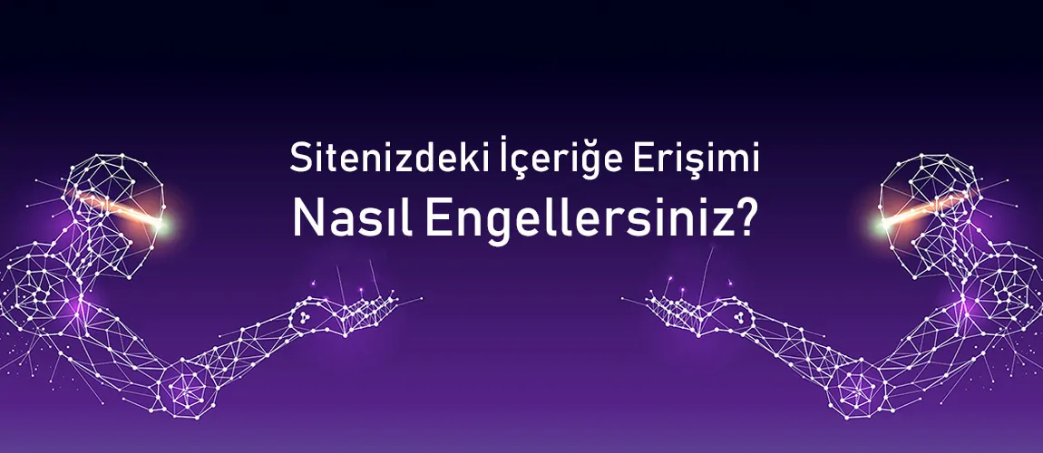 Sitenizdeki İçeriğe Erişimi Nasıl Engellersiniz?