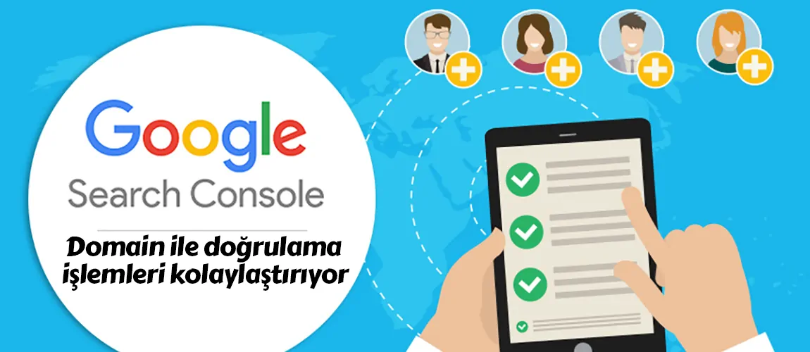 Google Search Console domain ile doğrulama