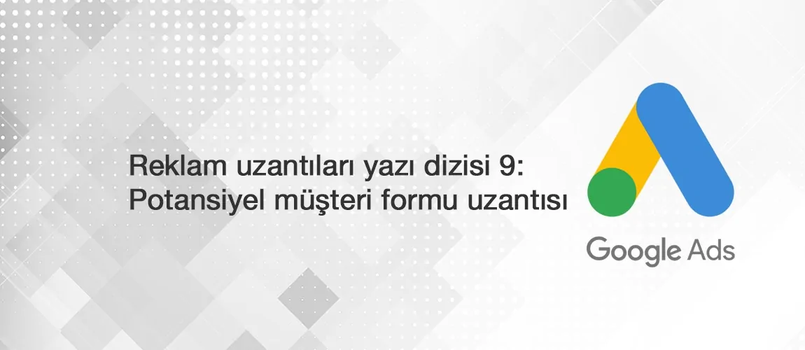 Potansiyel müşteri formu uzantısı