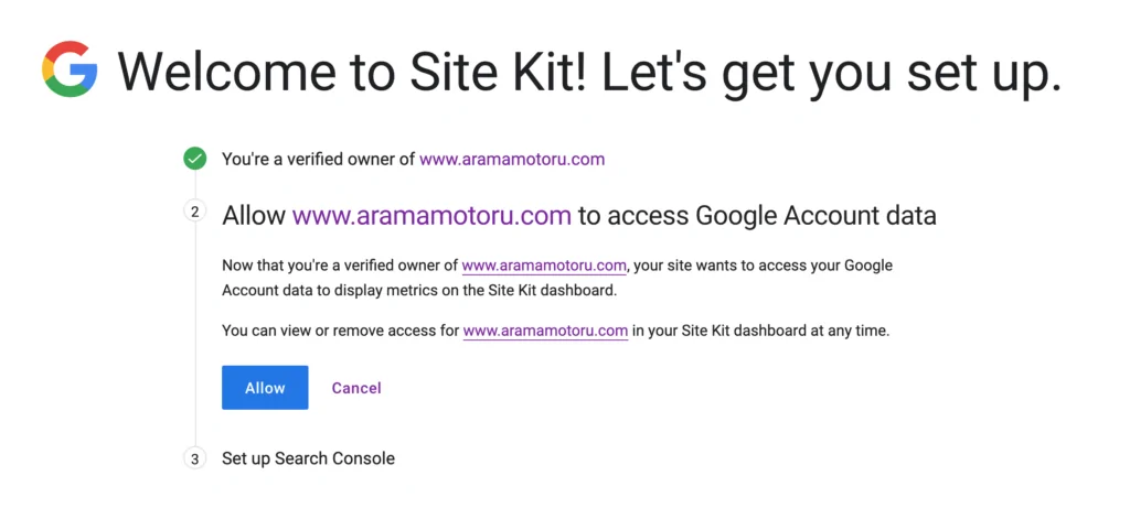 Google Site Kit WordPress kurulum adımları