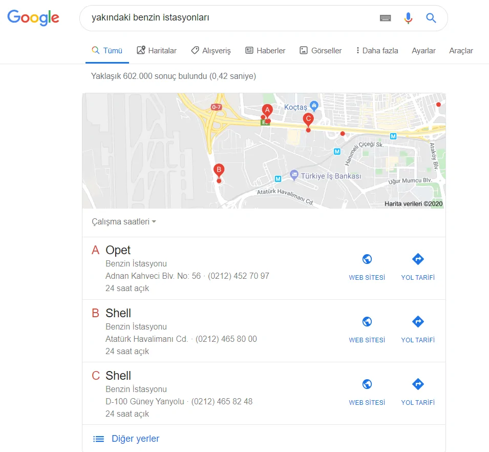 Google My Business - Sample 1