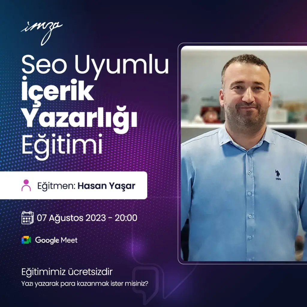 İçerik yazarlığı eğitimi