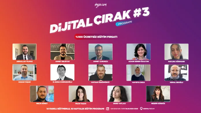 Dijital Çırak Programı #3 Başlıyor 