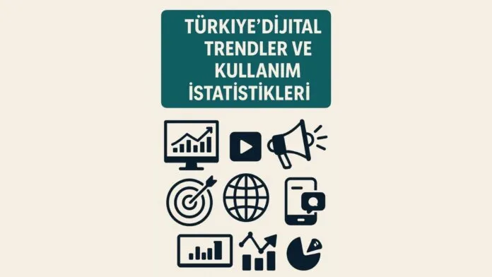 Türkiye’de Dijital Trendler ve Kullanım İstatistikleri Türkiye’de Dijital Trendler ve Kullanım İstatistikleri