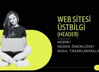 Web Sitesi Üstbilgi (Header): Nedir