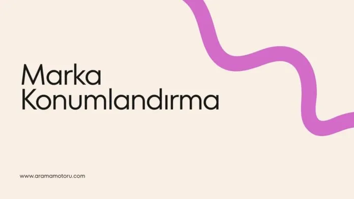Marka Konumlandırma Stratejileri Marka Konumlandırma Stratejileri