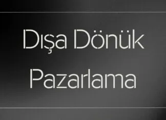 Dışa Dönük Pazarlama