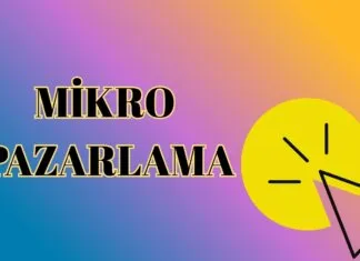 Mikro Pazarlama Nedir?